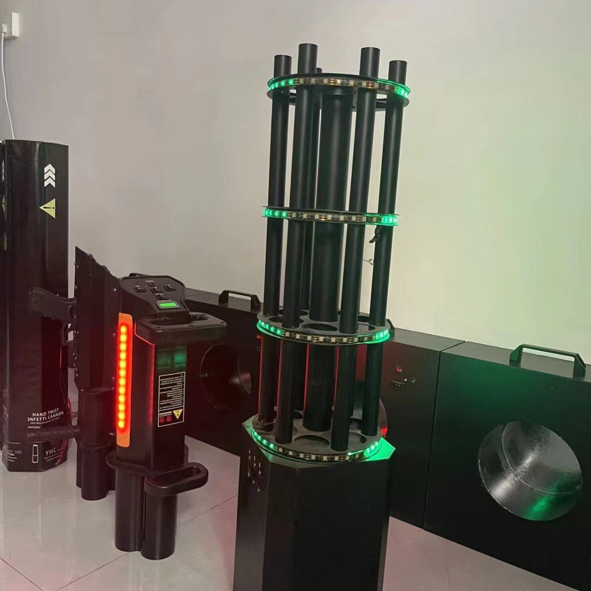 Saludo torcido a mano mayorista en línea en vivo sala de retransmisión pétalos bar ktv club nocturno atmósfera props estrella río brillante regalo tubo de flores