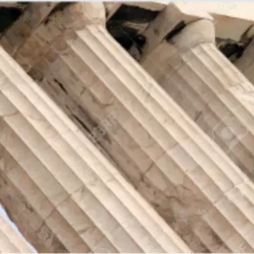 彩色 GRC 罗马柱