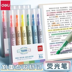 有力蛍光マーカーペン学生用蛍光ペンマーカーカラーポイント手帳専用ペンモランディ