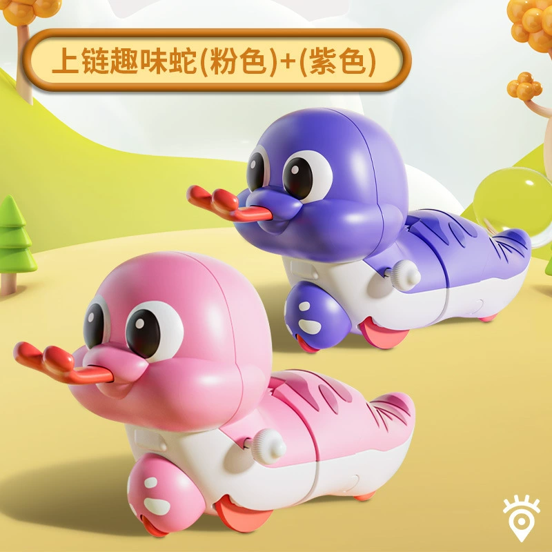 Заводная реалистичная игрушка для ползания, 2 года