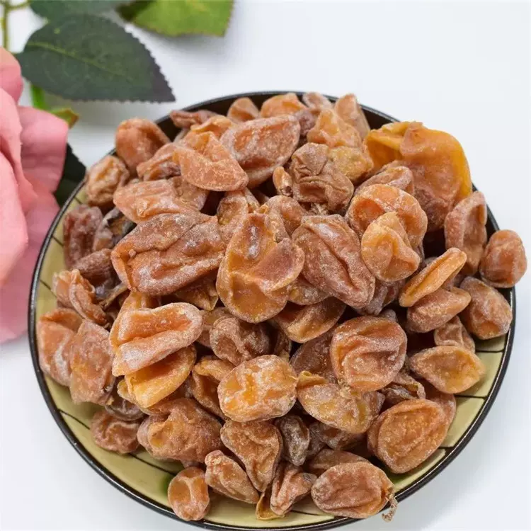 鸡心话梅黄皮干无核咸味果脯蜜饯零食散装广东新兴特产广东特产