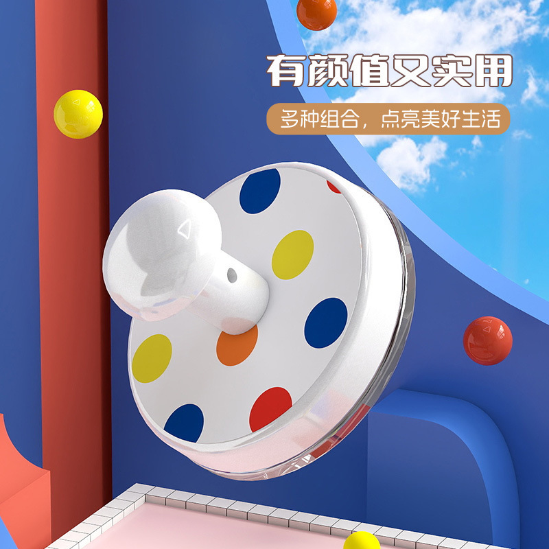 新款多巴胺吸盘挂钩免打孔壁挂浴室门后挂衣架厨房强力承重粘钩|undefined