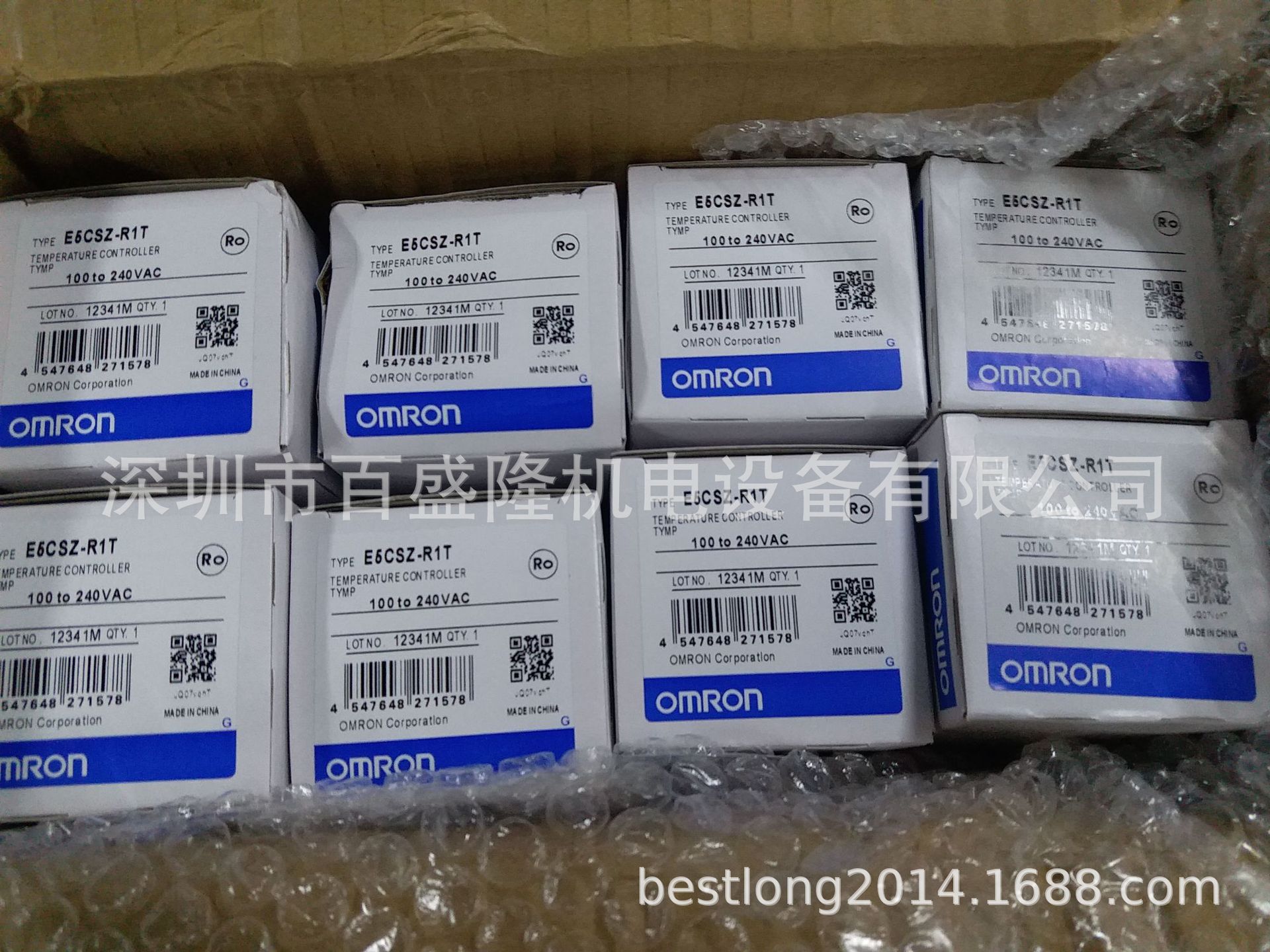 现货 供应原装全新正品欧姆龙 OMRON E5CSZ-R1T AC100-240可议价