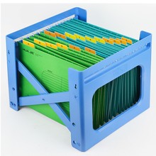 华杰吊挂文件夹彩色加厚纸质挂劳夹a4塑料pp挂捞夹挂式挂快劳快劳