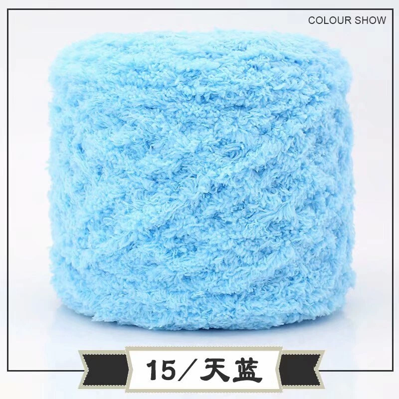 Королевская бархатная пряжа (Coral Velvet) 100 г, толщина 4 мм, детский шарф и ткань для полотенец, многоцветный