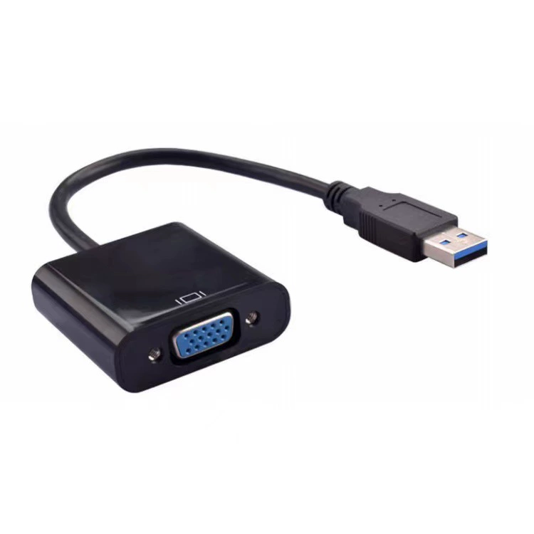 Адаптер USB к HDMI, кабель, без драйверов, 3.0, преобразователь USB к VGA, вывод аудио и видео, 1080p высокий разрешение
