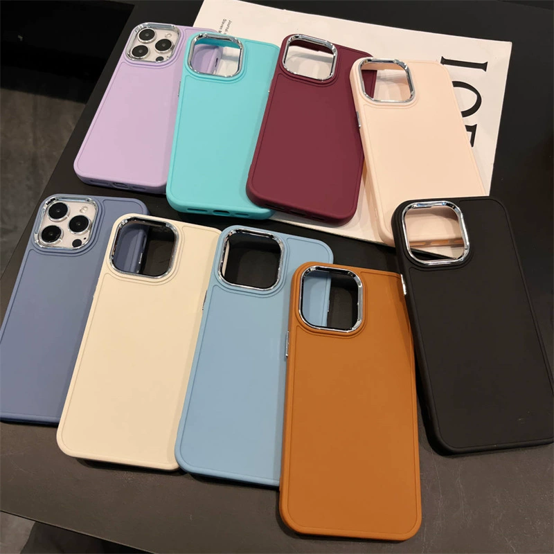Apple, совместимый iPhone 16, металлический чехол для телефона, силиконовая линза, iphone, 15promax