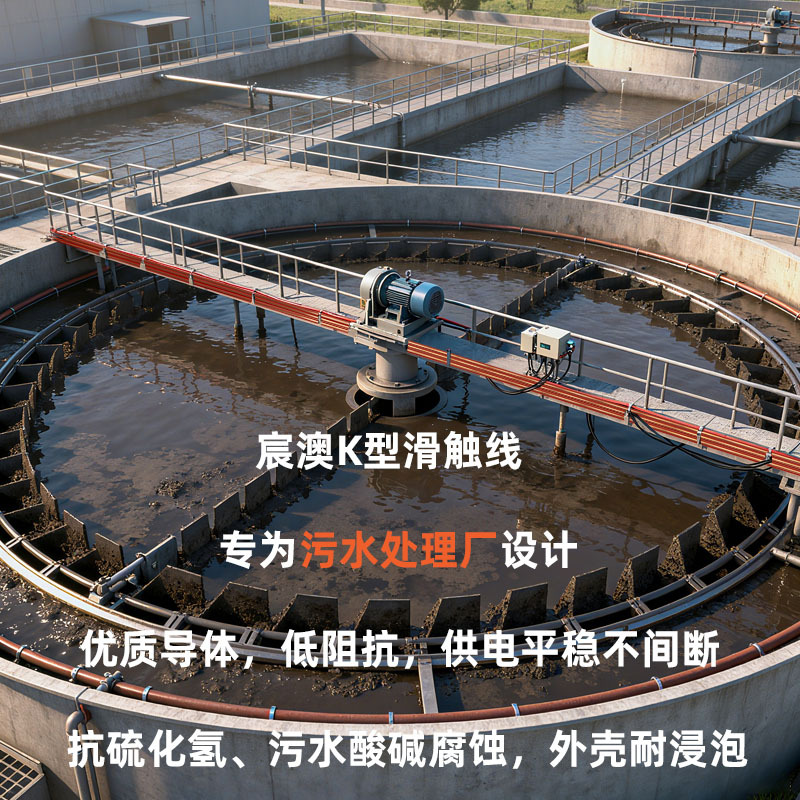 K型滑触线 污水处理厂专用  高强度耐腐蚀 防水防潮防尘滑导线