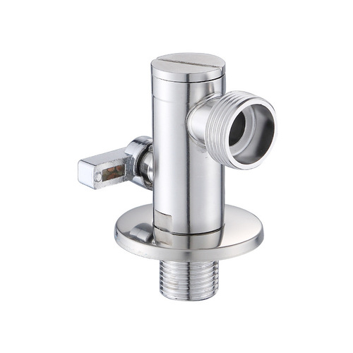 Source Factory 304 stainless steel smart toilet high-flow corner valve 4/6 inch shower diverter trim ball valve