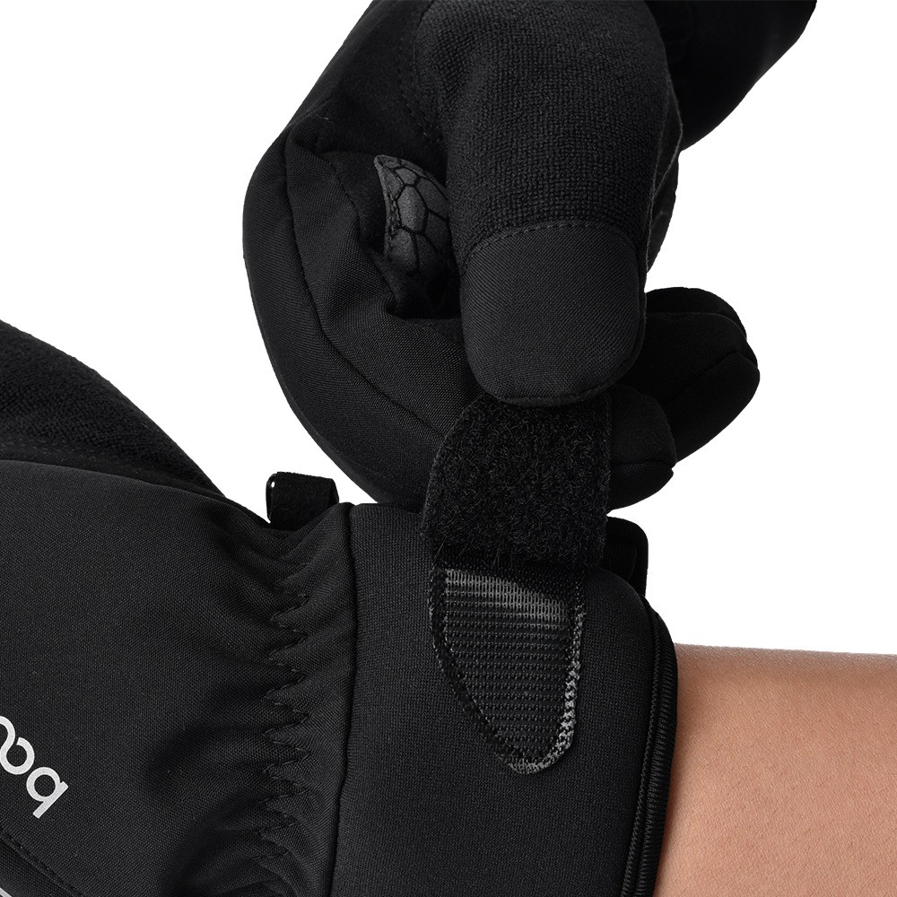 Boodun nuevo espesado largo dedo guantes de ciclismo impermeable 3M guantes de esquí caliente