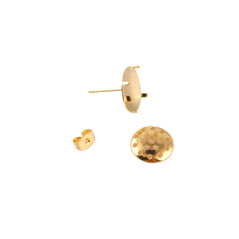 Earrings with beads