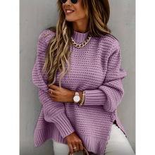 N 42155 Lazy Long-Sleeve Pullover Sweater ����糤����ͷë��