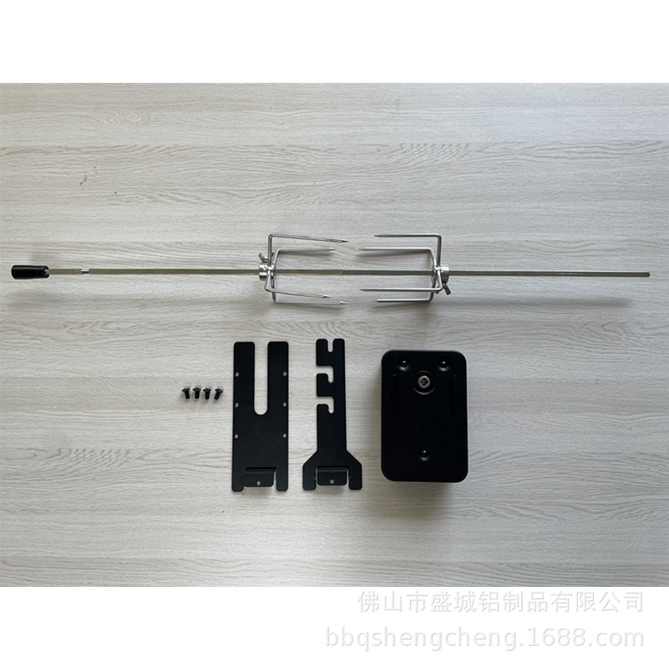 BARBACOA barbacoa al aire libre accesorios 304 barbacoa de acero inoxidable Tenedor de pollo eléctrico giratorio soporte de pollo asado Tenedor de barbacoa de calidad alimentaria