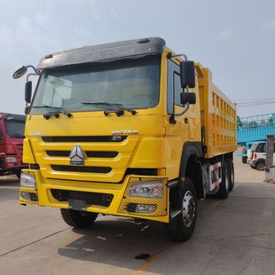 Export Howo Dump Truck Howo Front Four Rear Eight Dump Truck Heavy Truck Engineering Dump Truck Rear Eight Wheel Vehicle