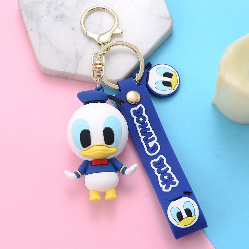 新しいミッキーステッチPVCキーホルダーペンダント学生シリコン装飾ギフトオーナメントギフトシート卸売|undefined