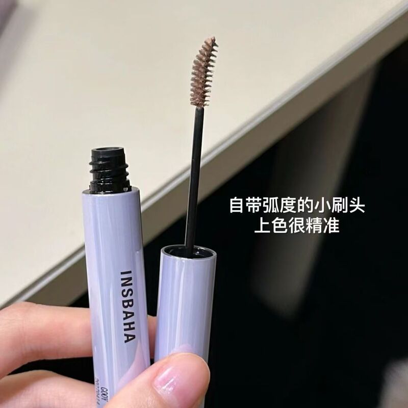 INSBAHA原色波塔染眉膏自然持久防水定型野生眉眉毛雨衣棕|undefined