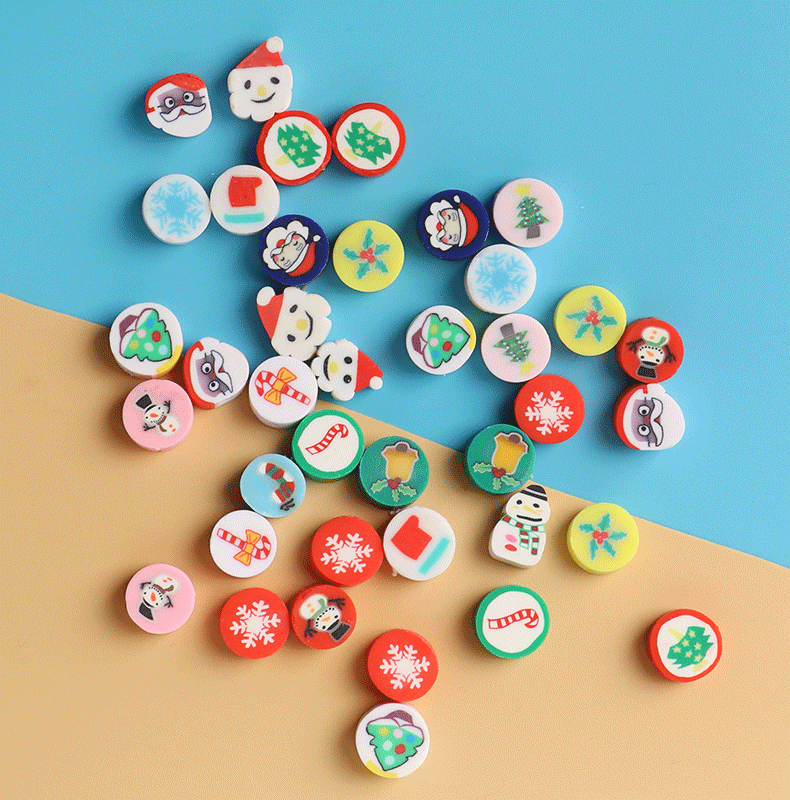 DIY Jewelry Accessories Classification Soft Clay Santa Claus DIY Jewelry Accessories