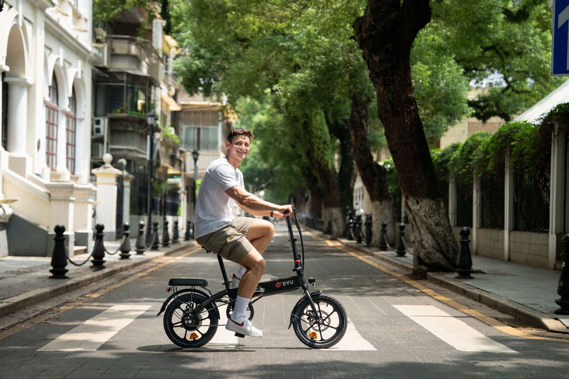 Cross-border wholesale from Dayu Factory: New lithium battery long-range folding electric assist bicycle for men and women