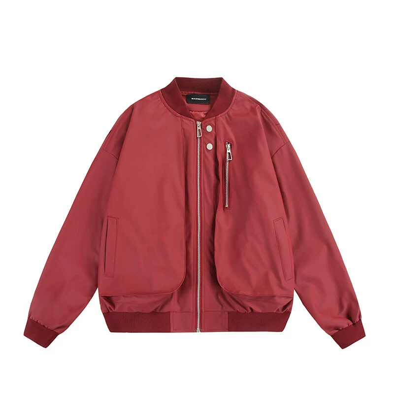 Polyurethane autumn jacket for men and women, 2025 years, loose fit, fitted