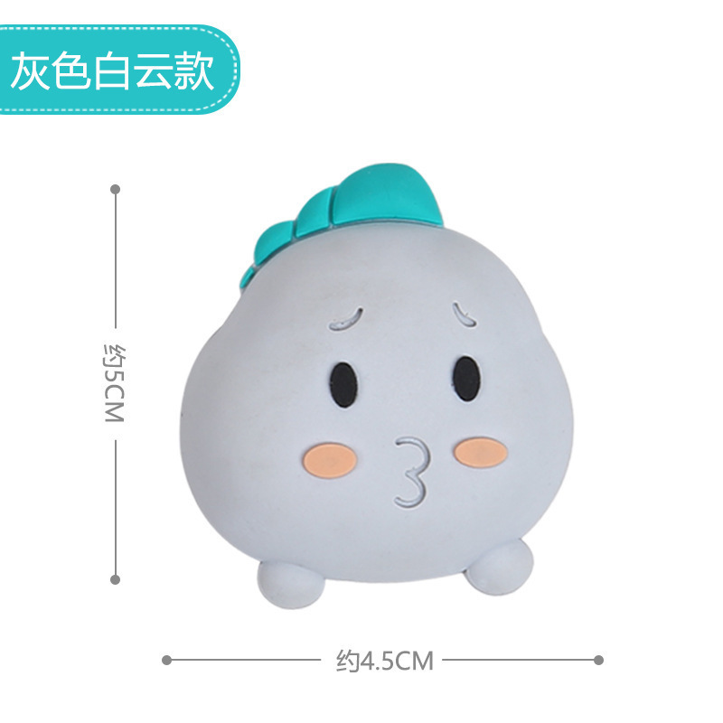 Cute Pet Anti-Collision Pad Refrigerator Door Handle Silicone Wall Sticker Door Back Anti-Collision Artifact Cabinet Door Wall Protector Wholesale