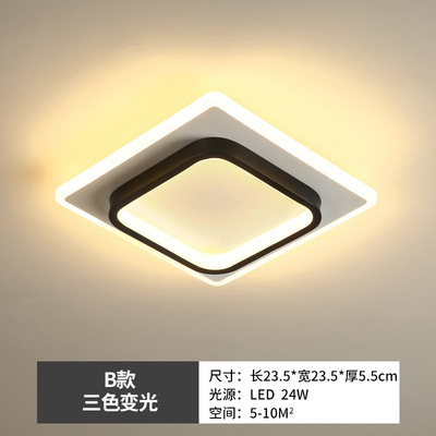 Luces de pasillo, luces del vestíbulo de entrada, luces de hierro forjado para escaleras, luces LED de techo para el guardarropa, luces de balcón, lámparas Zhongshan image 16
