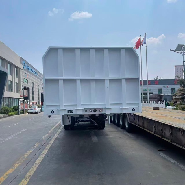Export to Africa Heavy-Duty Container Flatbed Semi-Trailer Skeleton Trailer 40Tf20Tf Flatbed Transport Trailer