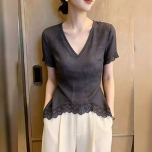 漂亮超好看上衣女2026年夏季新款高端设计感小众时尚气质女装