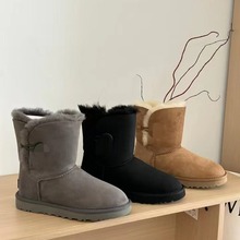 ����ɣ�´���Ƥëһ��ѩ��ѥ5803��Ͳľ�۱��׷���Ů����������ĥ