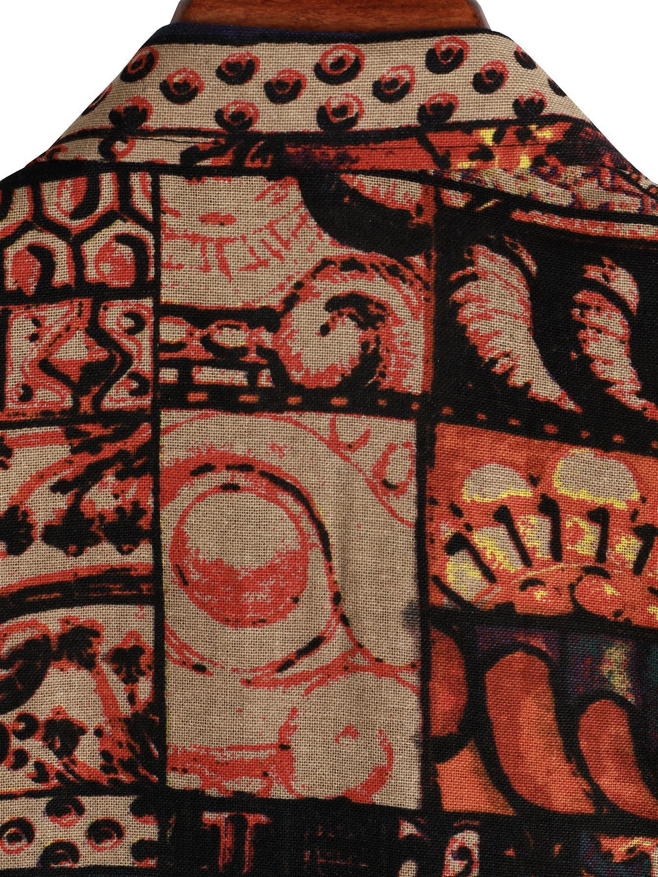 Printed Casual Men's Short Sleeve Shirt Lapel Top_voghion.com