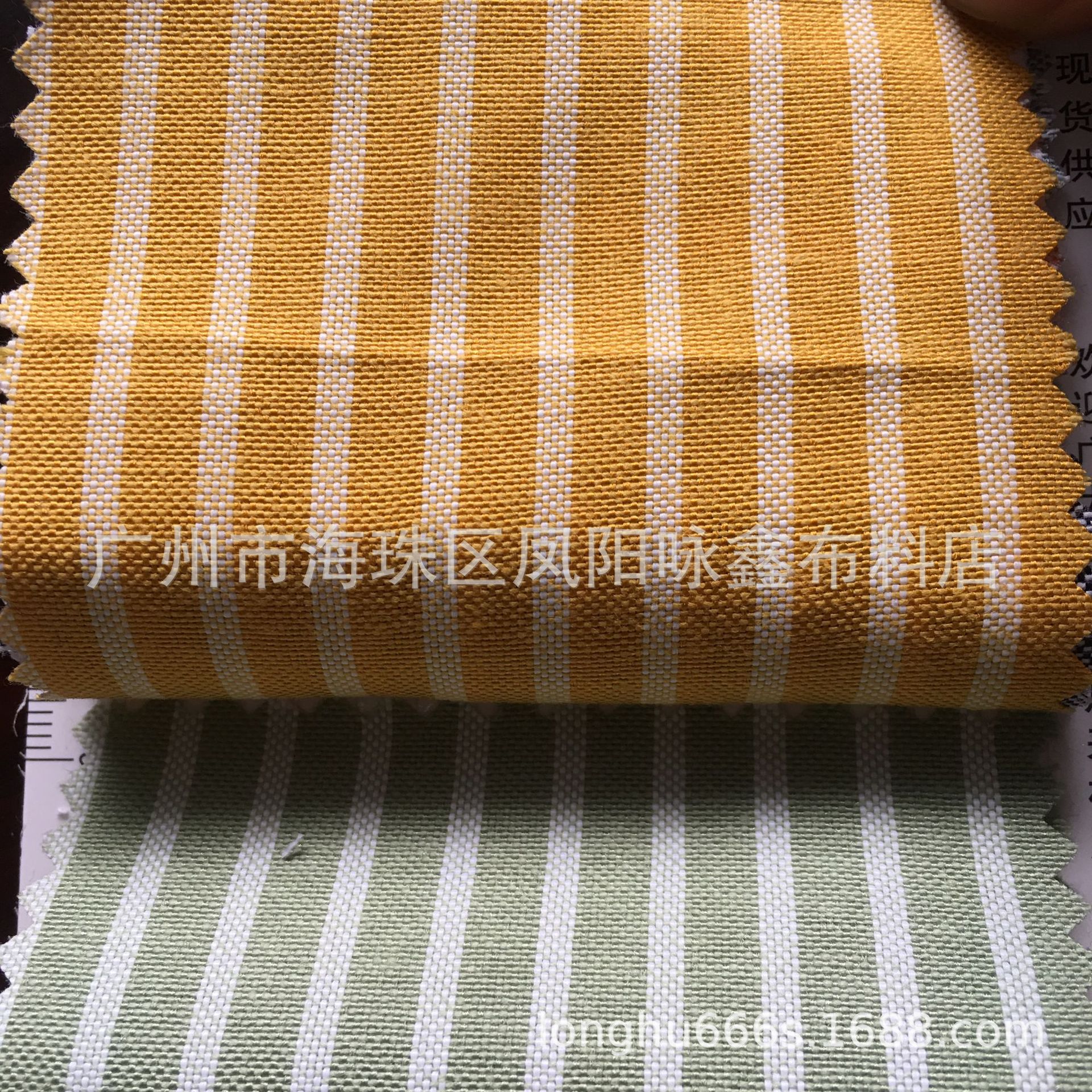 现货供应 涤棉牛津条子 0.5公分条 55%棉 45%涤 衬衫面料