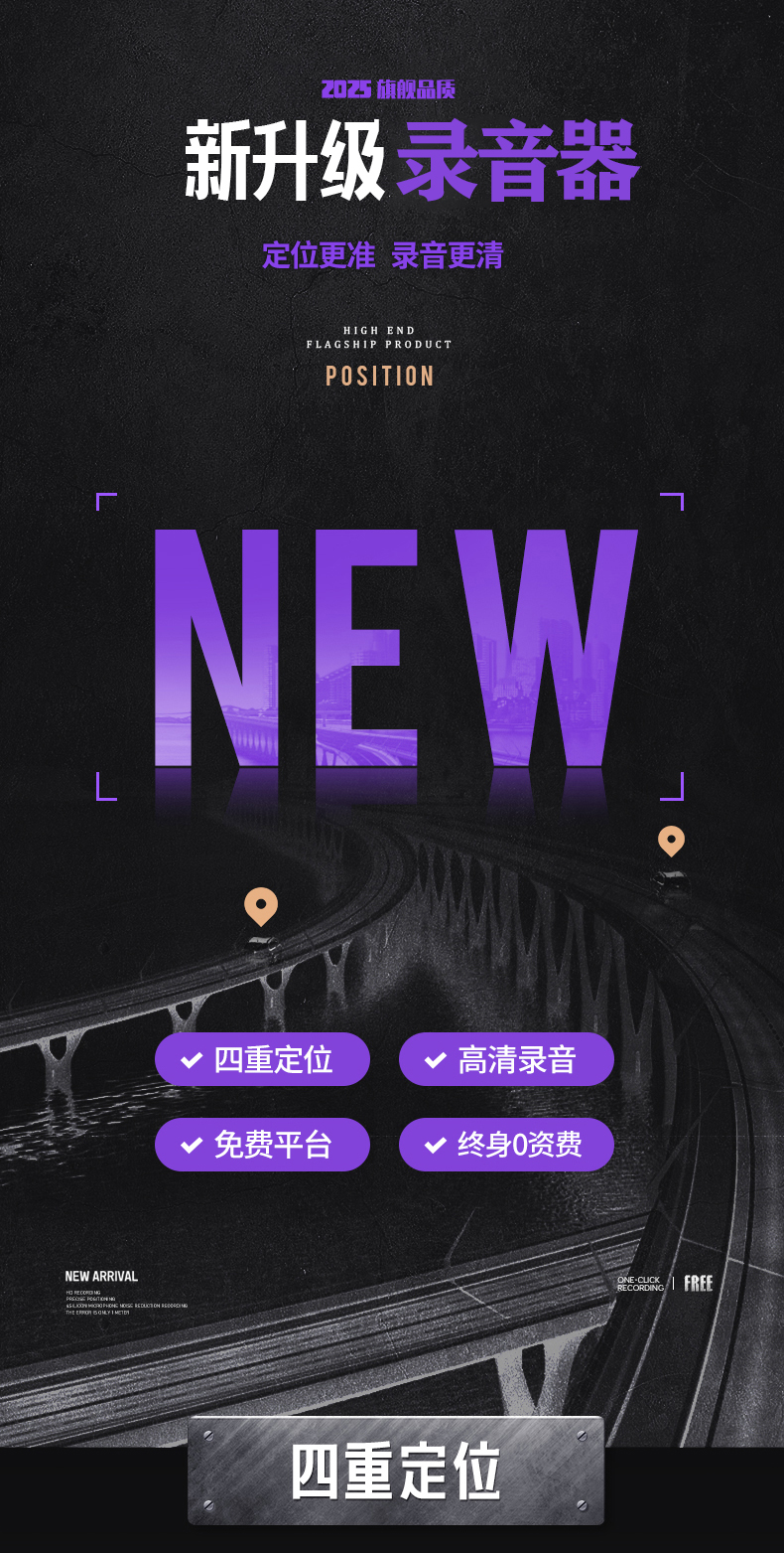 Locator Car Tracker Tracking Recording Without Charging Vehicle Tracking Recording