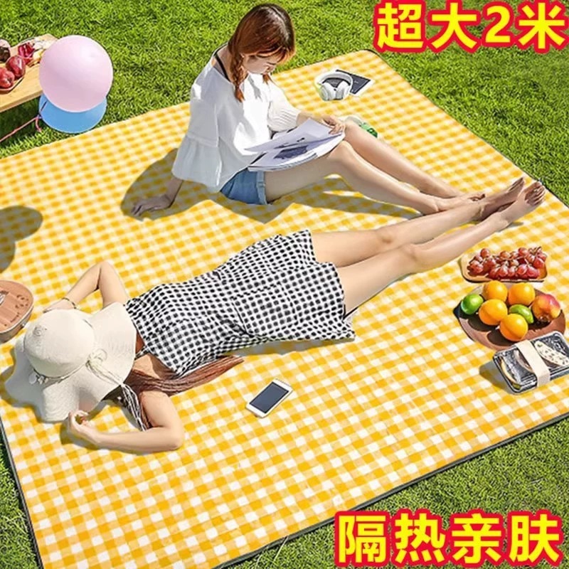ピクニックマット防湿マットは屋外キャンプのピクニック装備を厚くして防水して春のピクニックをすることができます。|undefined