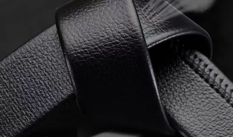 Top Layer Cowhide Men's Belt Trendy Automatic Buckle Waistband Men's Fashion Premium Casual Business Trouser Belt