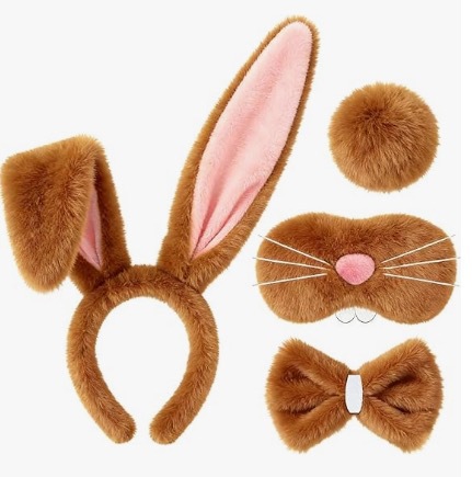 Plush extra-long headband
