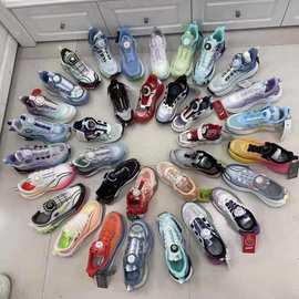 男童鞋子品牌尾货网面透气网鞋新款儿童软底气垫纽扣运动篮球童鞋