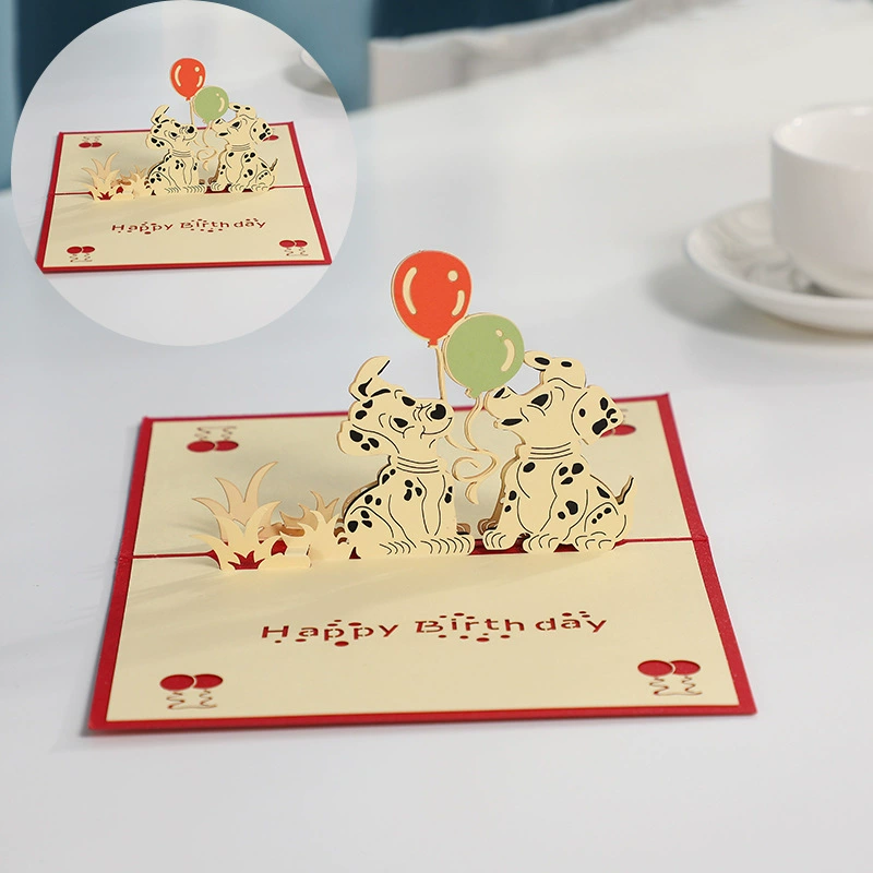 Christmas 3D three -dimensional puzzle Creative ornaments Christmas party Paper carving multiple options