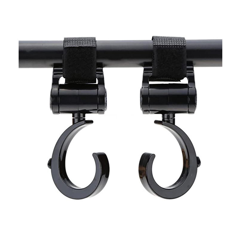 Carro de bebé gancho carro gancho giratorio de 360 grados batería coche eléctrico coche gancho Carro de bebé accesorios universales