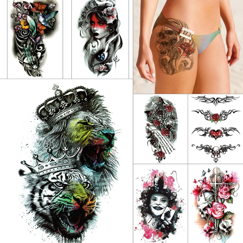 Flower Arm tattoo 2022 New Flower Arm tattoo Sticker Set Temporary tattoo