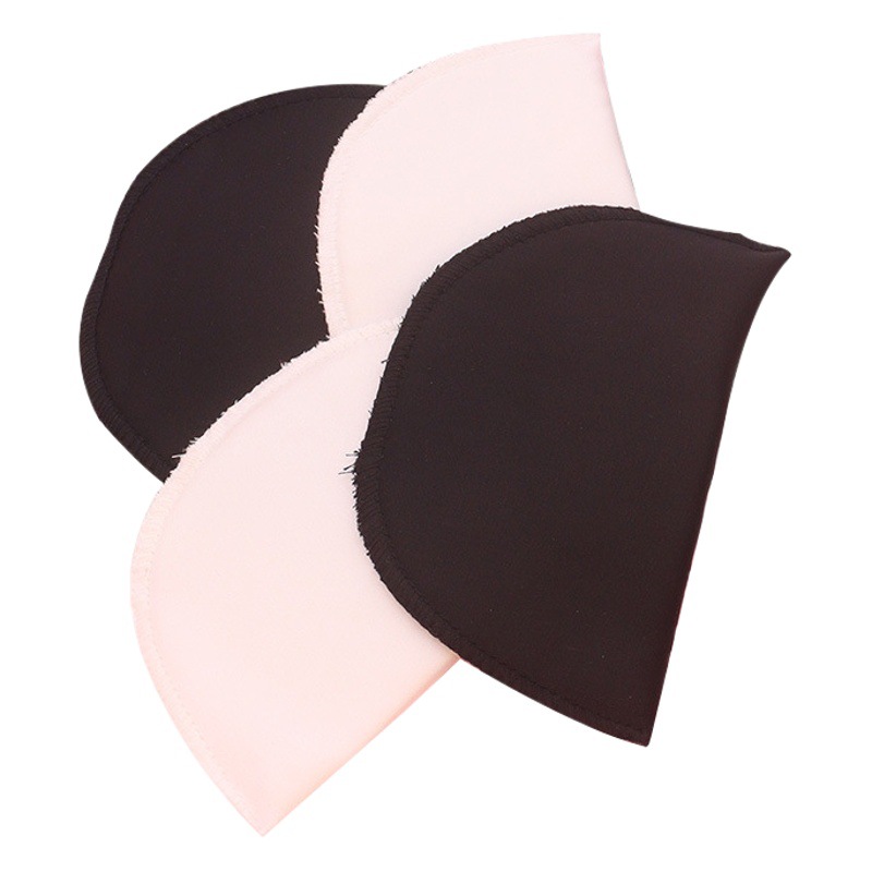 High-grade milk silk cloth sponge shoulder pad black and white shoulder pad shirt suit jacket shoulder cotton right angle shoulder for men and women