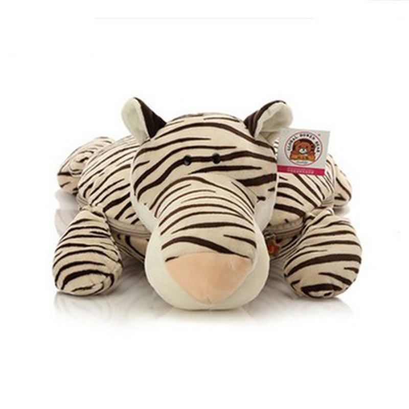 Almohada de Peluche con Diseño de Animal de Dibujos Animados, Manta Multifuncional Dos en Uno para Aire Acondicionado, Oficina, Siesta, Auto