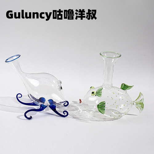 Waterfall red wine decanter quick home set luxury high-end glass wine pouring wine storage wine jug