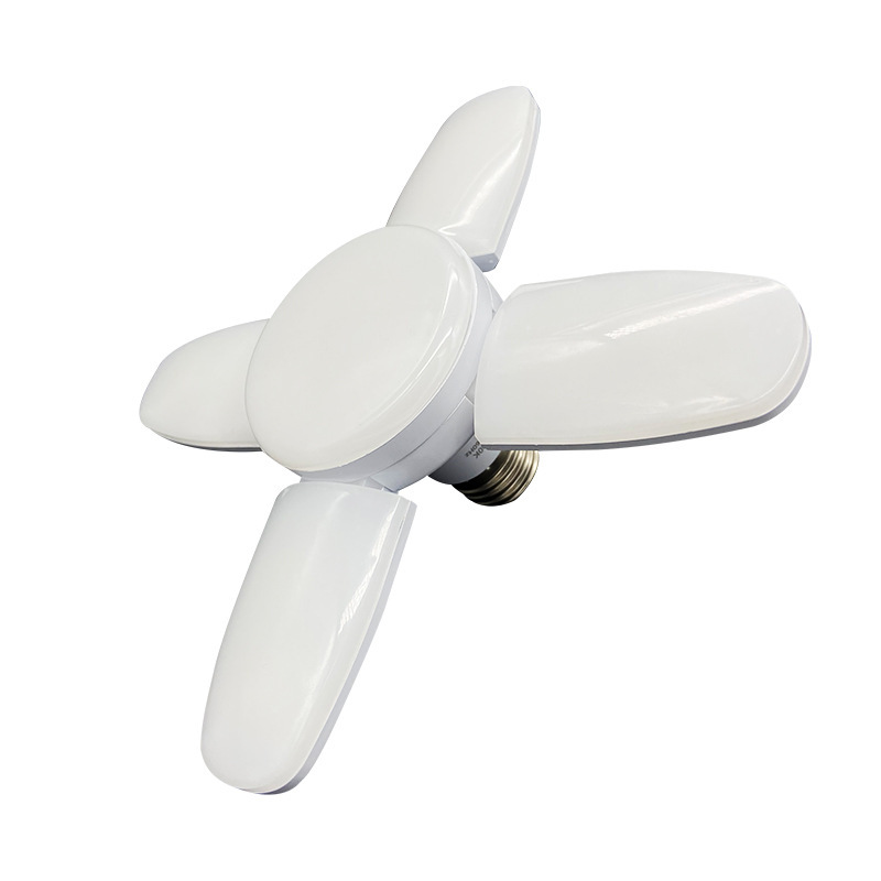 Mini portátil transfronterizo, cuatro más uno, luz de trabajo plegable de deformación del hogar corta, luz fuerte, iluminación multifunción