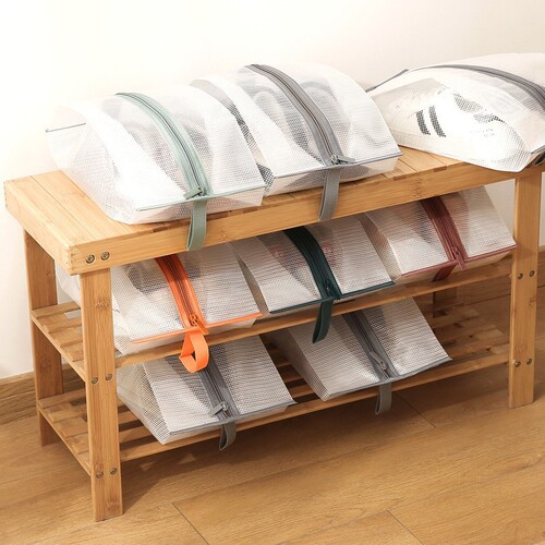 Shoe storage bag dustproof transparent shoe bag waterproof shoe bag shoe storage bag travel moisture-proof bag shoe bag