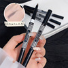 Ya Qinuo Sketch triangle automatic Eyebrow pencil Dark brown waterproof Anti-sweat Lasting Halo Bleaching Explosive money