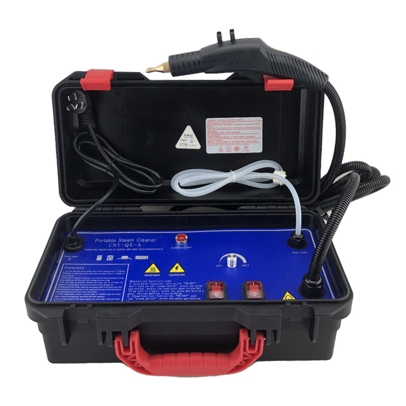 Máquina de limpieza a vapor de alta temperatura y alta presión Electrodomésticos comerciales máquina de limpieza integrada herramientas conjunto completo de campana de aire acondicionado multifuncional