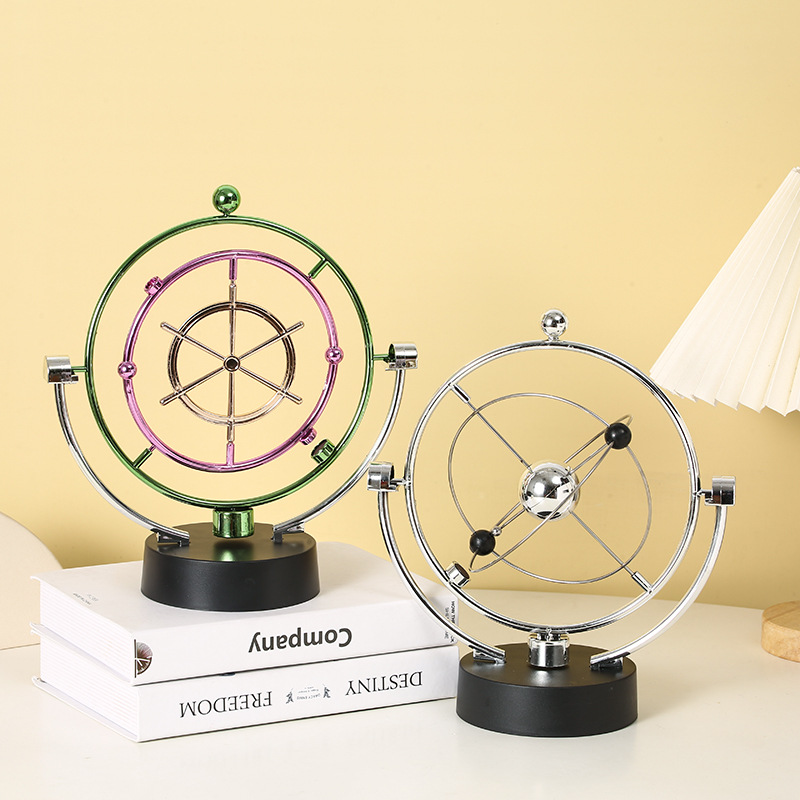 Ornamento caótico máquina de movimiento perpetuo Newton balancador billar de escritorio decoración del hogar silencioso