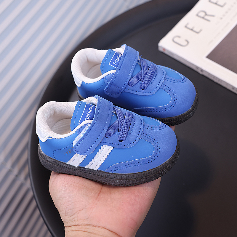Zapatos de primavera y otoño zapatos para bebés con suela suave antideslizante para principiantes zapatos para bebés de 1 - 2 años de edad 0 para evitar la versión coreana universal