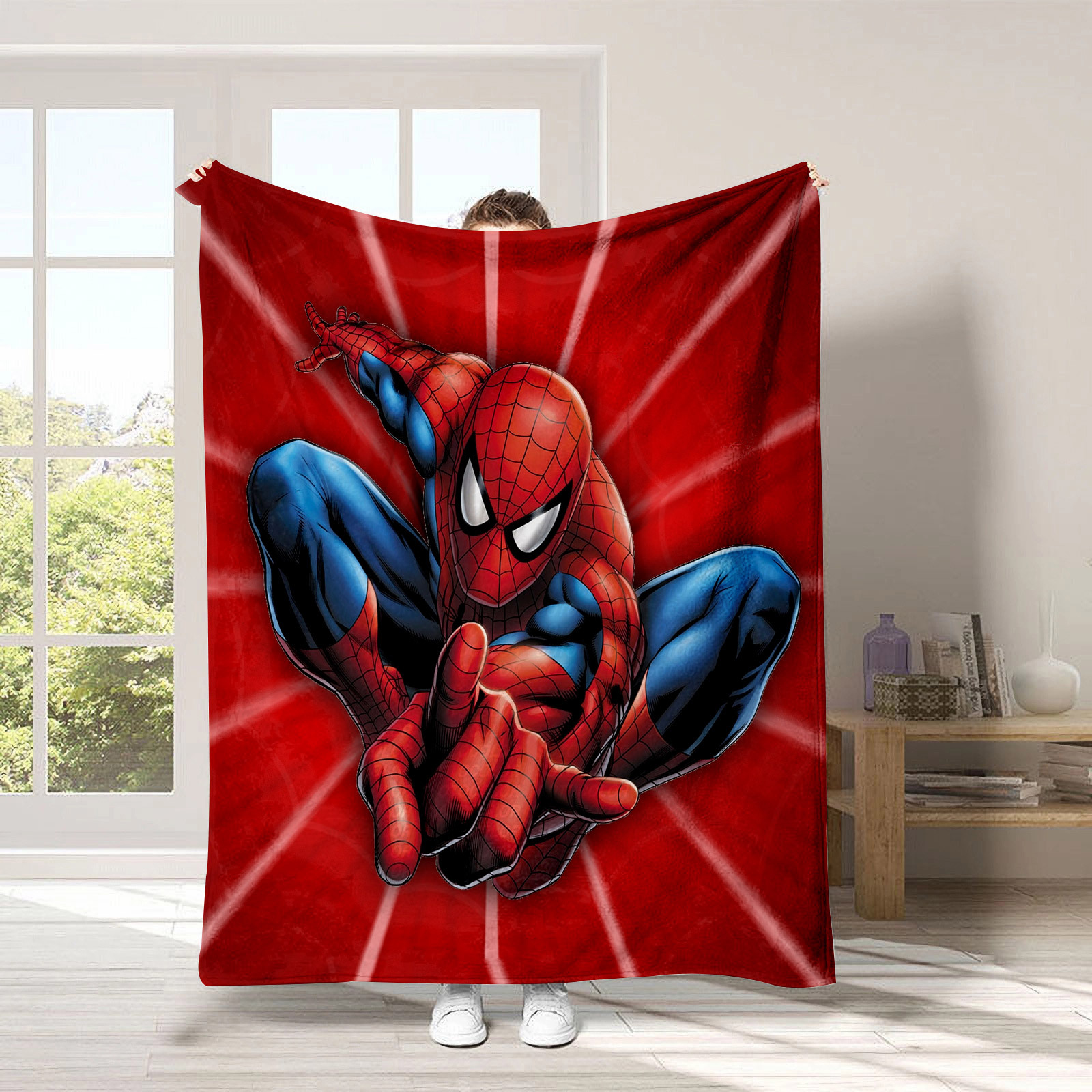 Nuevos productos Spider-Man - Marvel Avengers mantas sofá acondicionado mantas engrosadas mantas impresas fabricantes