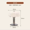 Bauhaus mushroom table lamp -milk white -three -color light change