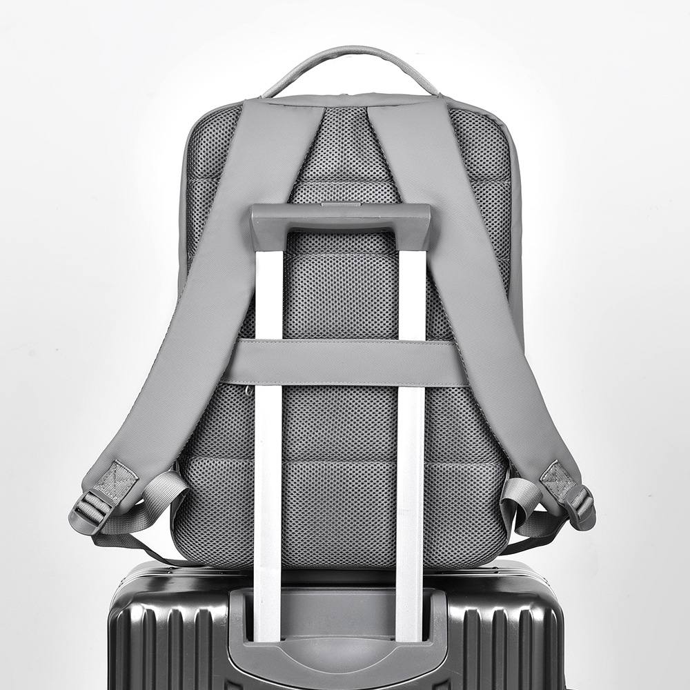 Men's Business Laptop Backpack With Hard Shell And Airbag Protection_voghion.com